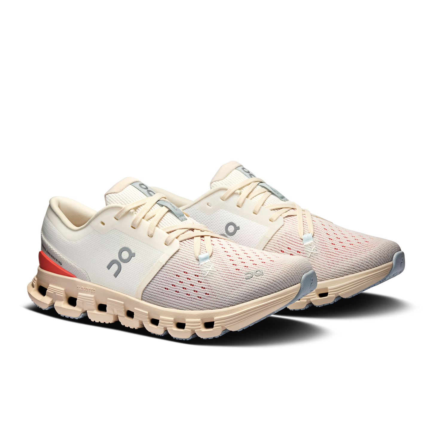 Cloud X 4 - Ivory | Salmon