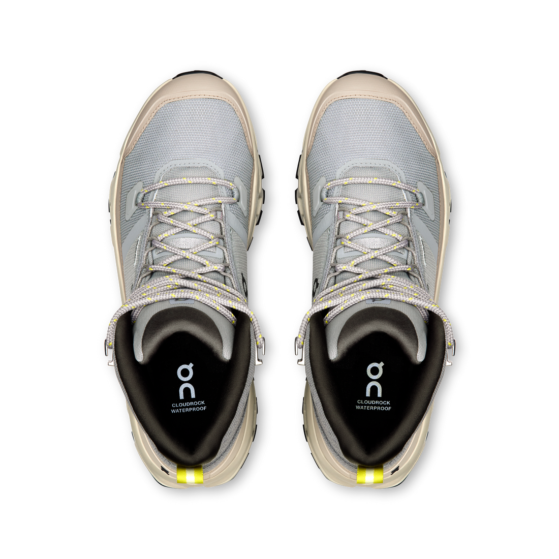 ON Cloudrock Mid WP - Alloy | Ice