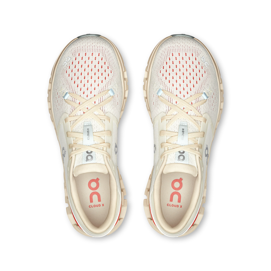 Cloud X 4 - Ivory | Salmon
