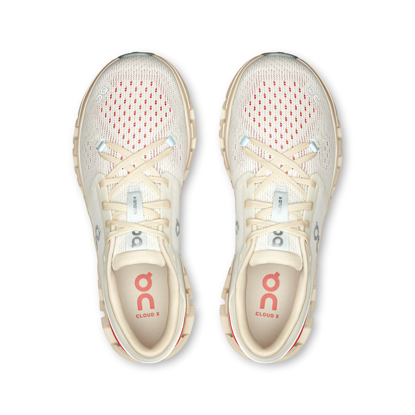 Cloud X 4 - Ivory | Salmon